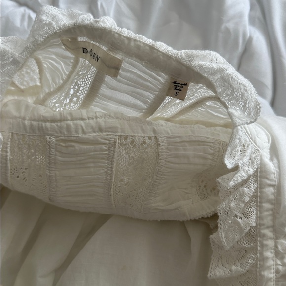 Doen Cream Blouse - Picture 5 of 7
